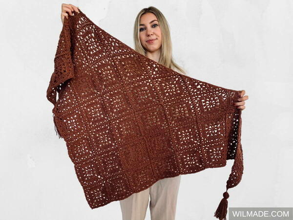 Tulip Square Shawl Tulip Square Shawl