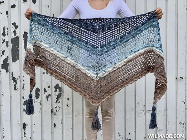 Shell Wave Shawl Shell Wave Shawl