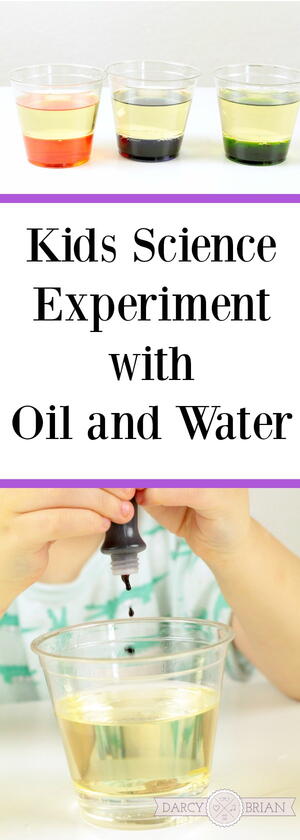 Oil And Water Color Changing Lab Experiment