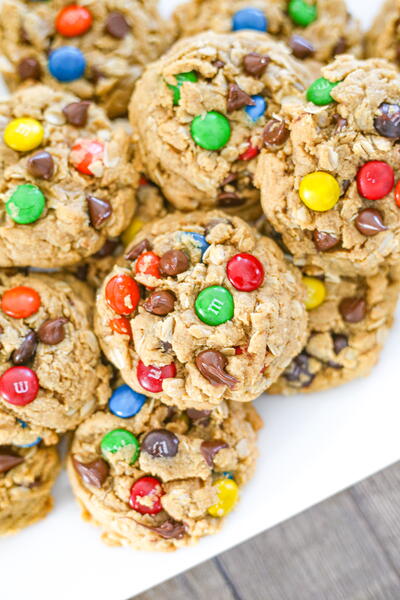 Soft Batch Monster Cookies Soft Batch Monster Cookies