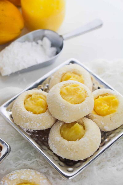 Delicious Lemon Curd Cookies Recipe Delicious Lemon Curd Cookies Recipe