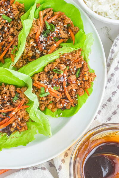 Ground Pork Lettuce Wraps Ground Pork Lettuce Wraps