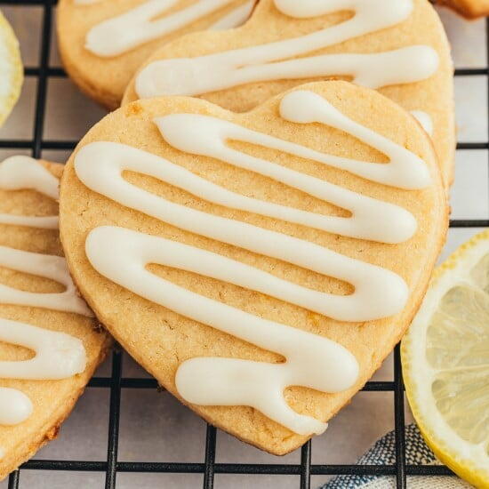 Lemon Shortbread Cookies Lemon Shortbread Cookies