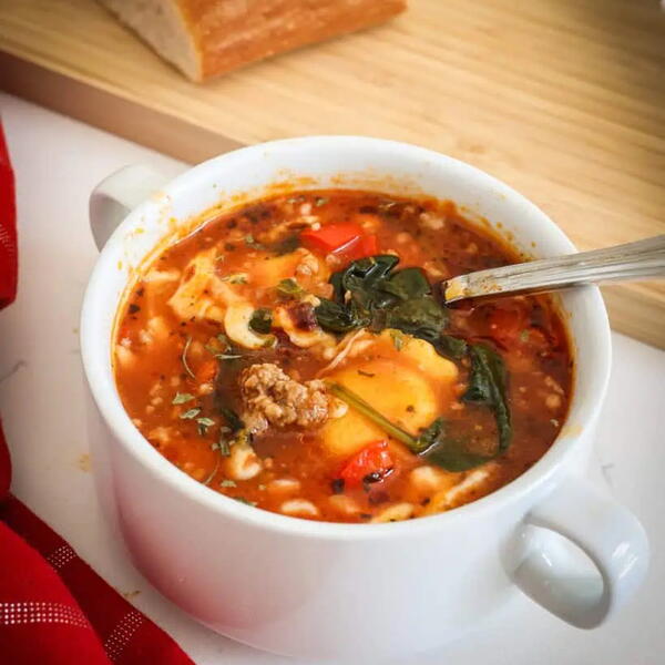 Ravioli Soup Ravioli Soup