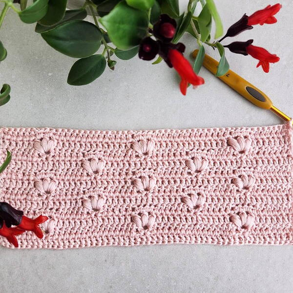 Flower Stitch Blanket Stitch Flower Stitch Blanket Stitch