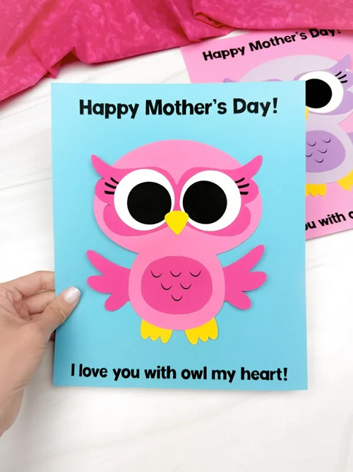 Mothers Day Owl Craft Mother's Day Owl Craft