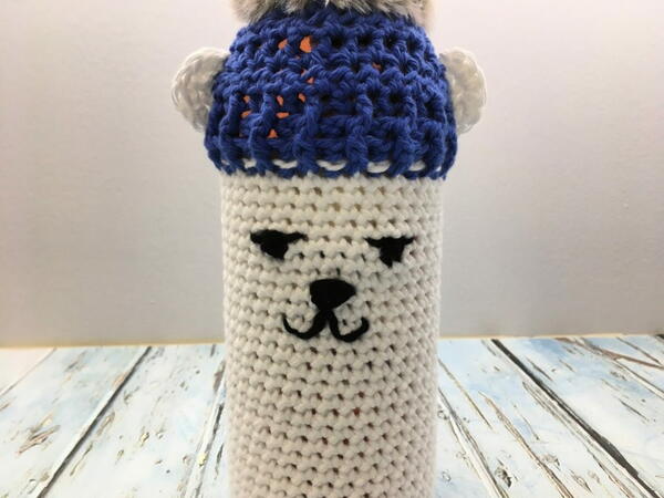 Polar Bear Bottle Cozy Polar Bear Bottle Cozy