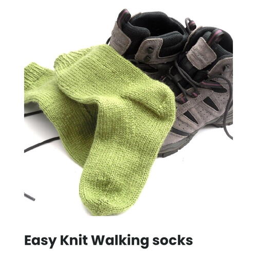Easy Knit Walking Socks Easy Knit Walking Socks