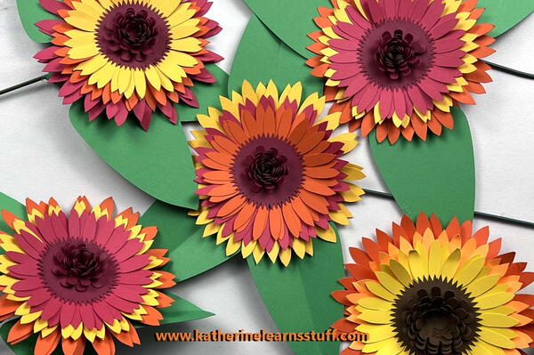 Diy Paper Sunflower Diy Paper Sunflower