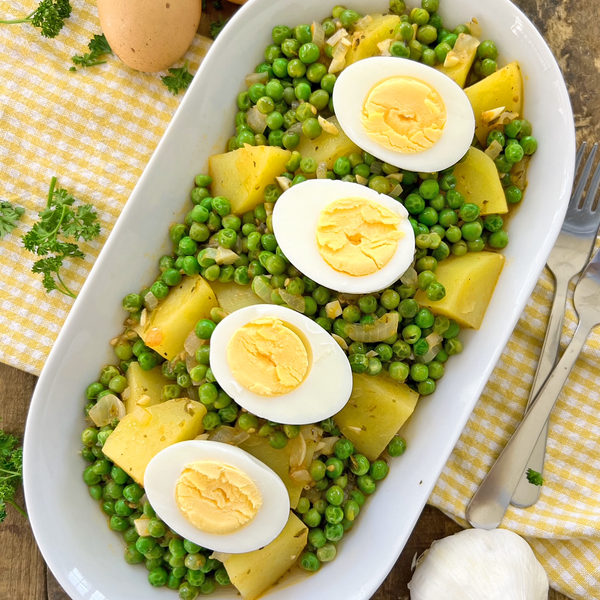 Spanish Peas And Potatoes Classic Recipe From The Canary Islands Spanish Peas And Potatoes | Classic Recipe From The Canary Islands