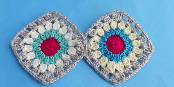 Cluster Pattern Afghan Block Cluster Pattern Afghan Block