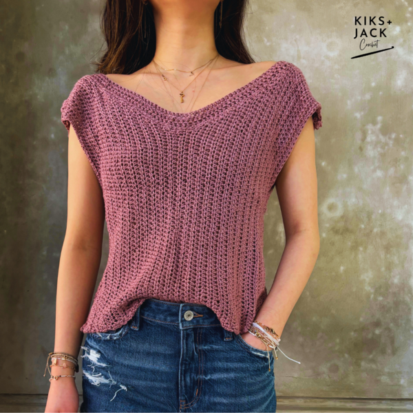 The Quinn Fast Summer Crochet Tank The Quinn Fast Summer Crochet Tank