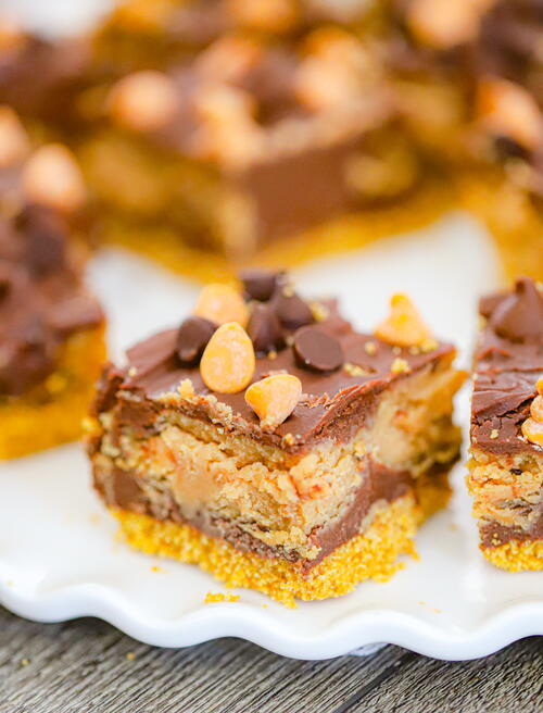 Chocolate Peanut Butter Cheesecake Bars Chocolate Peanut Butter Cheesecake Bars