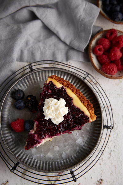 Berry Cream Cheese Pie Berry Cream Cheese Pie