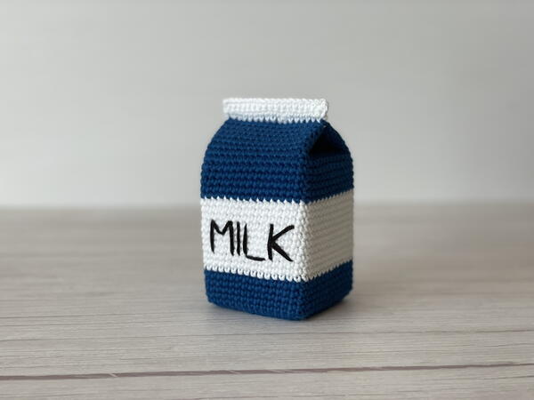 Milk Carton Amigurumi Milk Carton Amigurumi