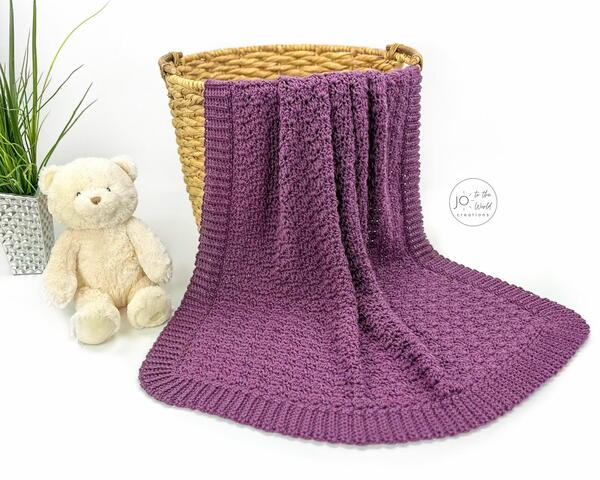 Snuggly Baby Blanket Crochet Pattern Snuggly Baby Blanket Crochet Pattern