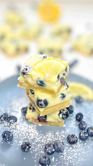Lemon Blueberry Bars Lemon Blueberry Bars