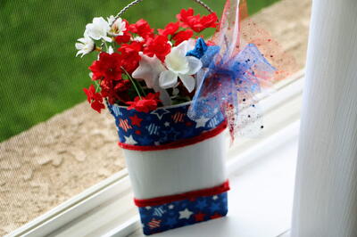 Easy 4th Of July Metal Hanging Design