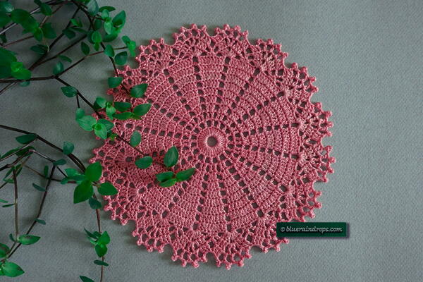 Charming Wheel Doily Charming Wheel Doily