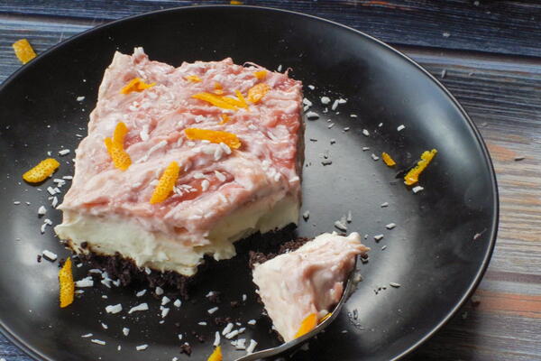 No Bake Rhubarb Cream Cheese Bars No Bake Rhubarb Cream Cheese Bars