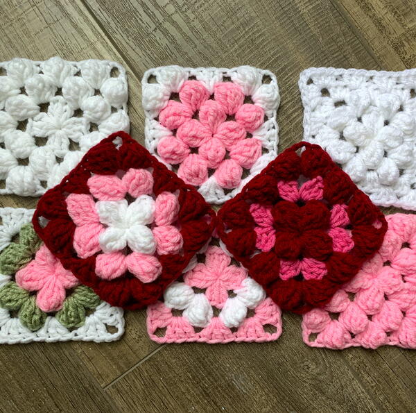 Puffy Granny Square Puffy Granny Square