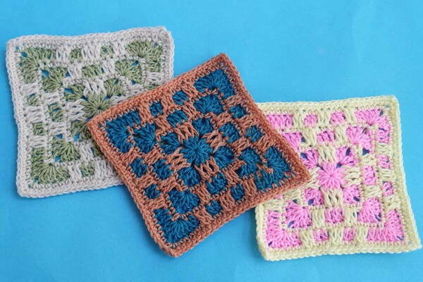 Mosaic Granny Square Simple And Easy Pattern Mosaic Granny Square Simple And Easy Pattern