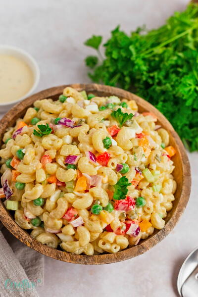 Creamy Macaroni Pasta Salad
