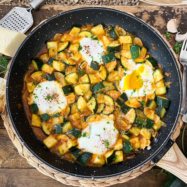 One-pan Zucchini And Egg Skillet Irresistibly Delicious Healthy Recipe One-pan Zucchini And Egg Skillet | Irresistibly Delicious & Healthy Recipe