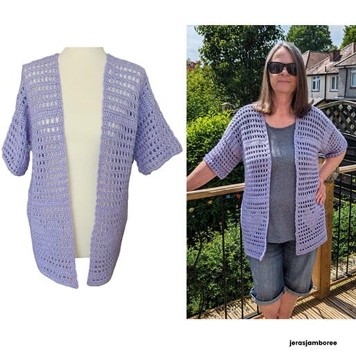 Amelia Short-sleeve Cardigan Amelia Short-sleeve Cardigan