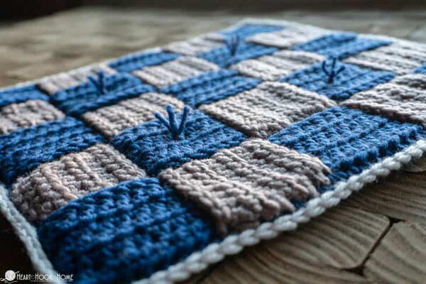 Wedding Blanket Crochet-along Woven Afghan Square Wedding Blanket Crochet-along Woven Afghan Square