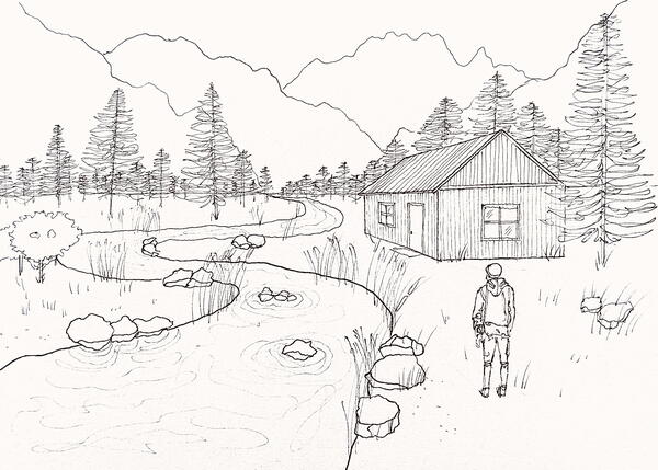 Sketching a Natural Landscape Sketching a Natural Landscape