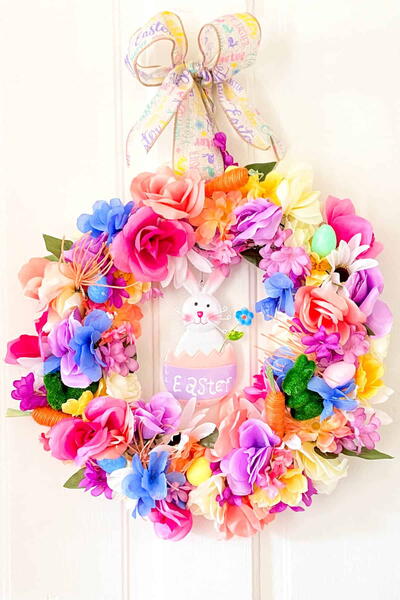 Dollar Tree Easter Wreath Dollar Tree Easter Wreath