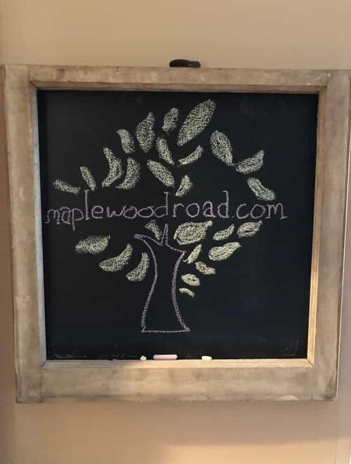 Rustic Chalkboard Rustic Chalkboard