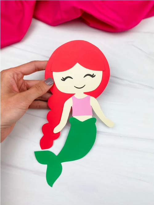 Mermaid Paper Craft Mermaid Paper Craft