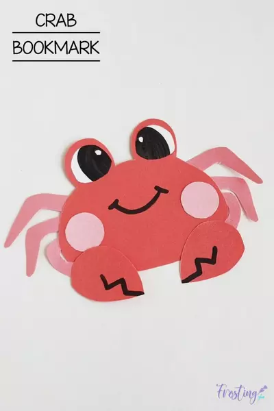 Crab Bookmark Activity Crab Bookmark Activity