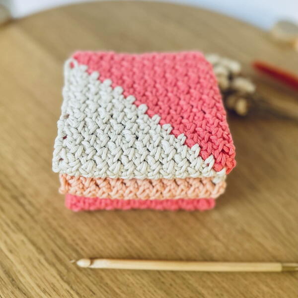 C2c Moss Stitch Washcloth C2c Moss Stitch Washcloth