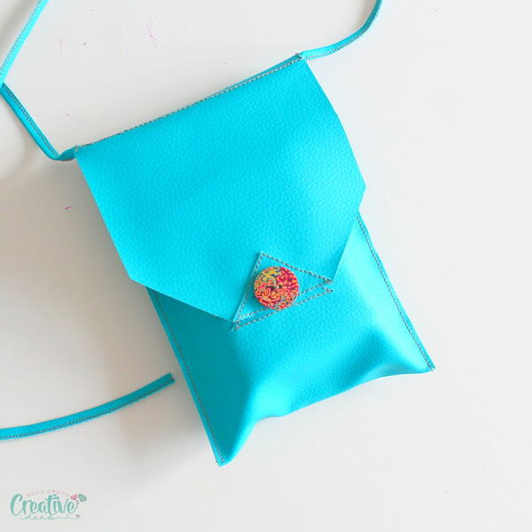 Sew Simple Crossbody Bag From Faux Leather Sew Simple Crossbody Bag From Faux Leather