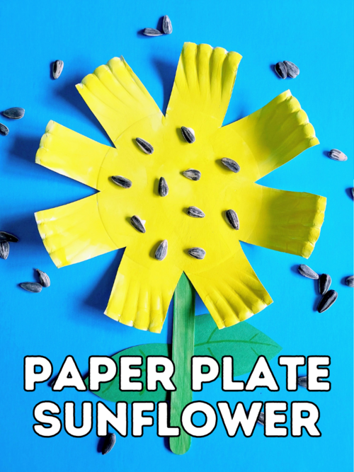 Paper Plate Sunflower Craft Paper Plate Sunflower Craft
