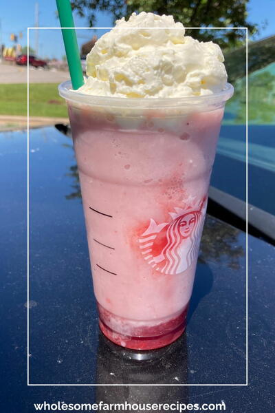 Strawberry And Cream Frappuccino Starbucks Copycat Strawberry And Cream Frappuccino Starbucks Copycat