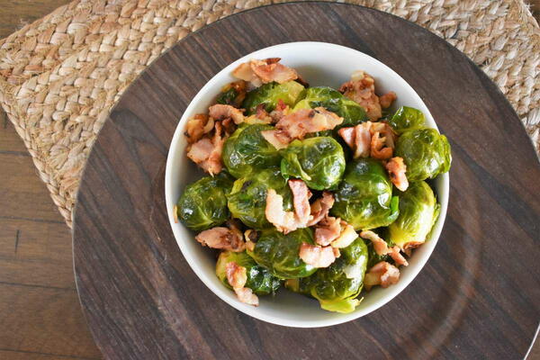 Keto Bacon Brussels Sprouts Keto Bacon Brussels Sprouts