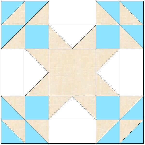 Summer Winds Variation Nine Patch Quilt Block Summer Winds Variation Nine Patch Quilt Block