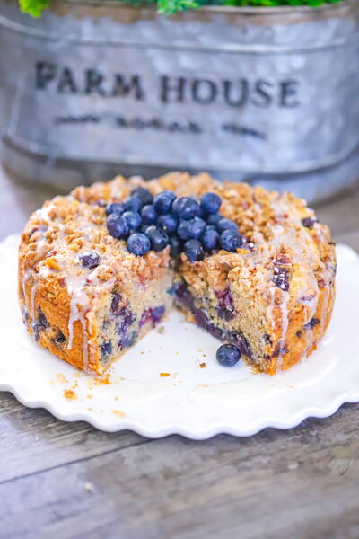 Vegan Blueberry Coffee Cake Vegan Blueberry Coffee Cake