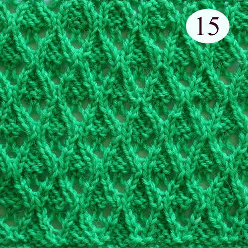 Knitting Stitch 15 Knitting Stitch #15