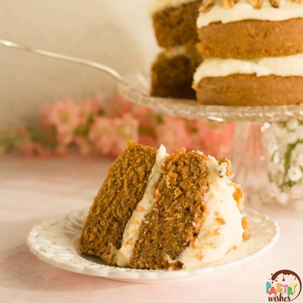 Easy Naked Carrot Cake Easy Naked Carrot Cake