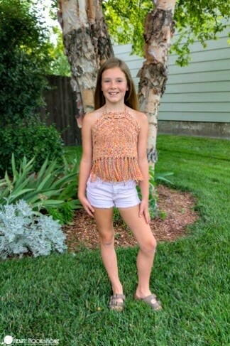 Girls Boho Halter Top Girls Boho Halter Top