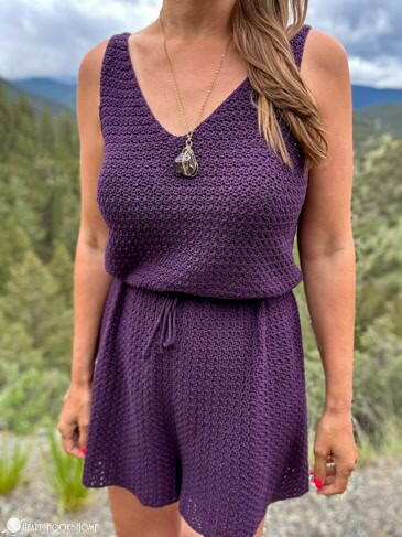 Crochet Loungewear Shorts Crochet Loungewear Shorts