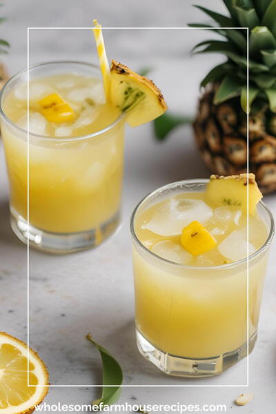 Starbucks Pineapple Passionfruit Lemonade Refresher Copycat Starbucks Pineapple Passionfruit Lemonade Refresher Copycat