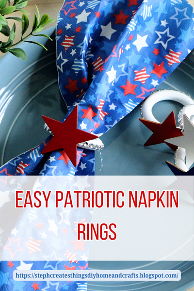 Celebrate In Style Diy Patriotic Napkin Rings Celebrate In Style: Diy Patriotic Napkin Rings