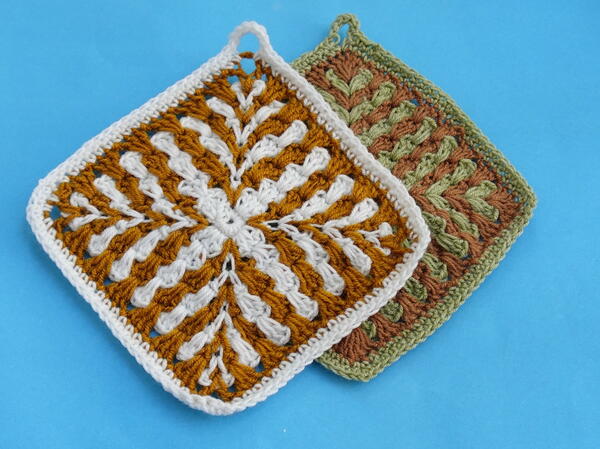 Mosaic Granny Square Kitchen Towelsdishcloth Mosaic Granny Square Kitchen Towels/dishcloth