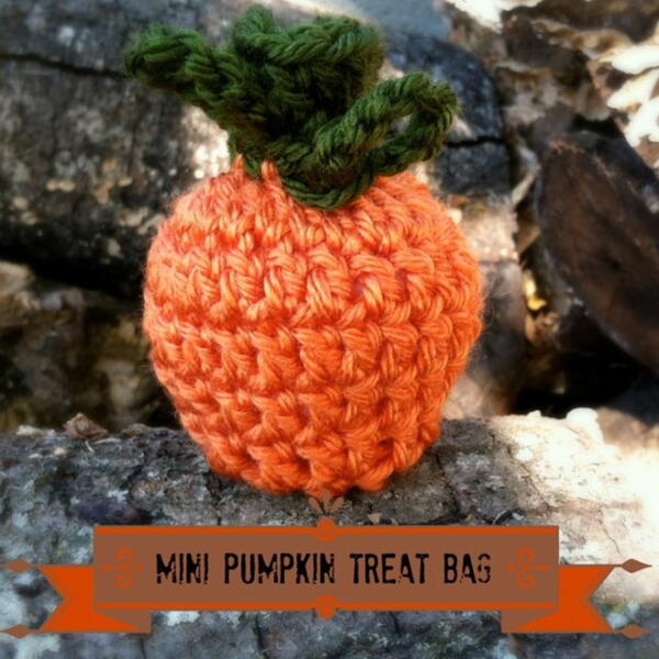 Mini Pumpkin Treat Bag Mini Pumpkin Treat Bag